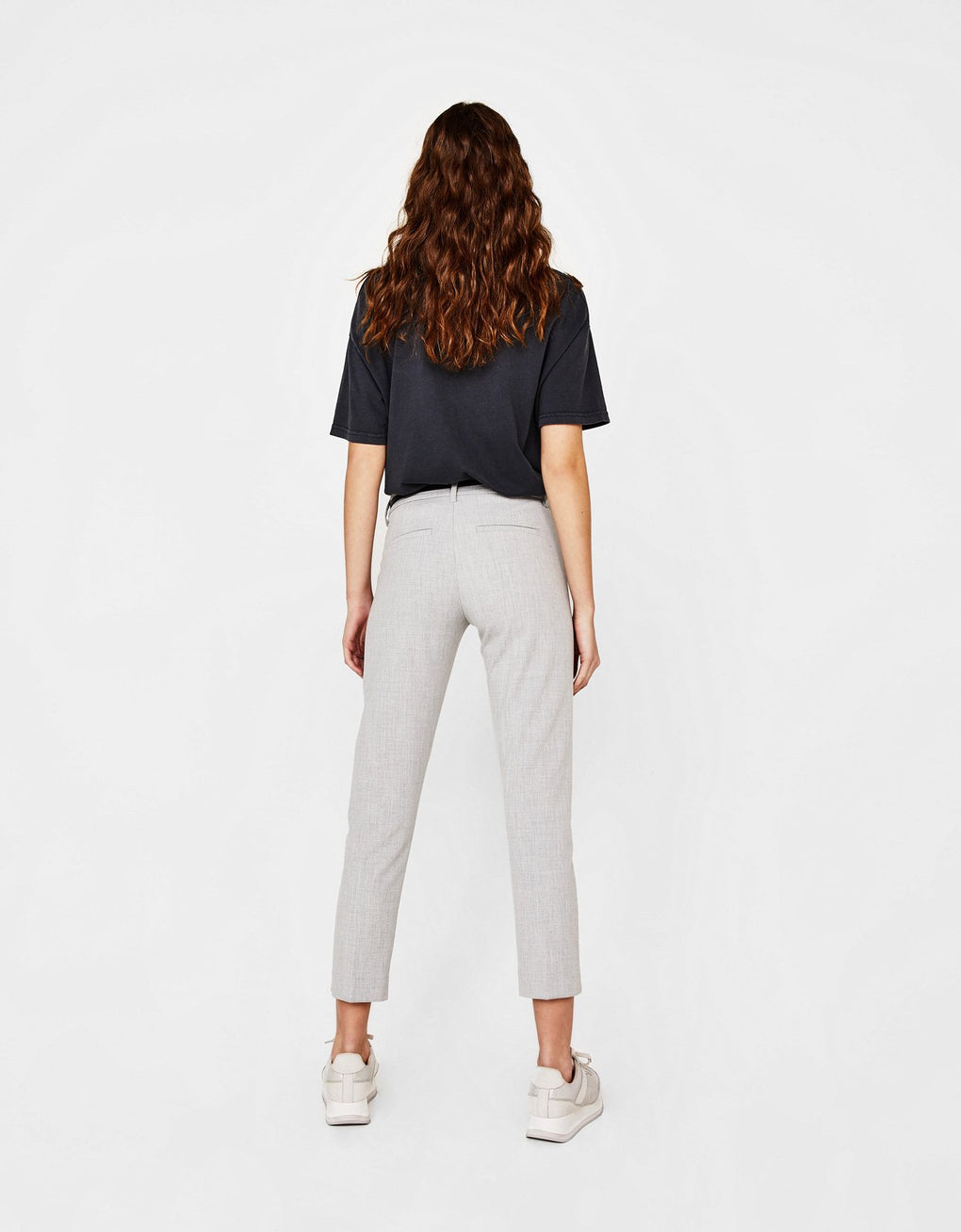Belted chino trousers polo