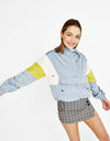 Jacket with pouch pocket