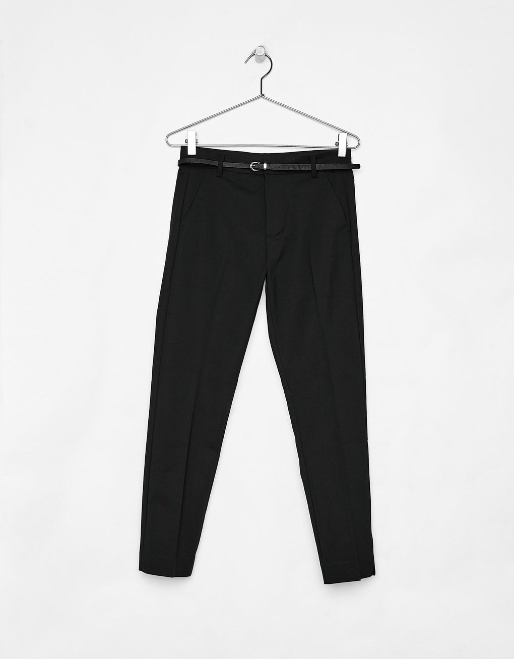 Belted chino trousers polo
