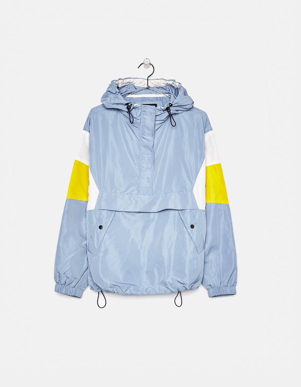Jacket with pouch pocket