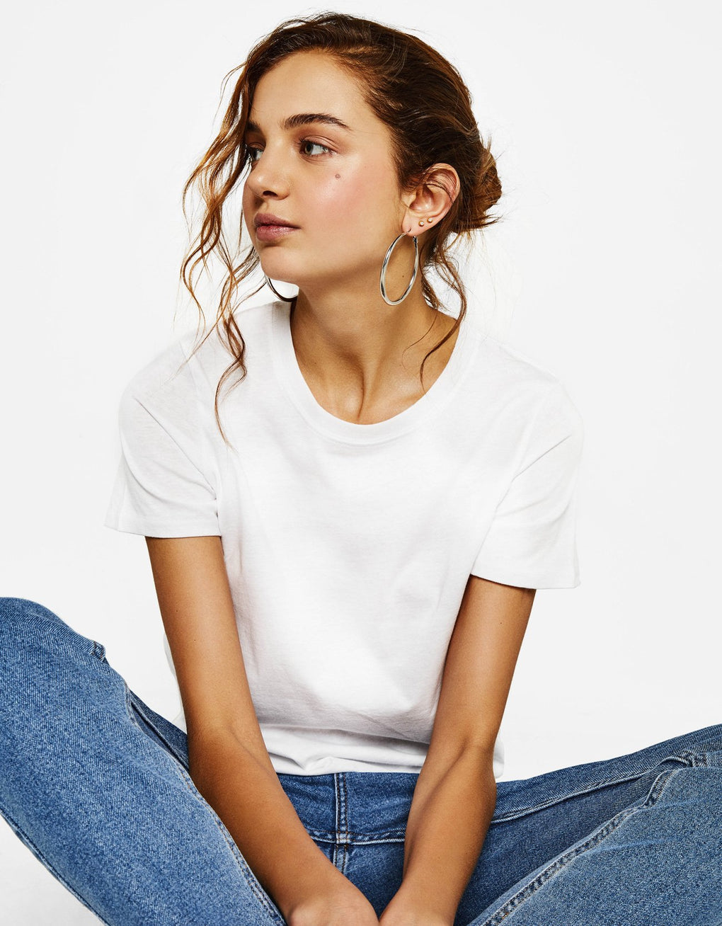 Cotton Off-the-Shoulder Tee