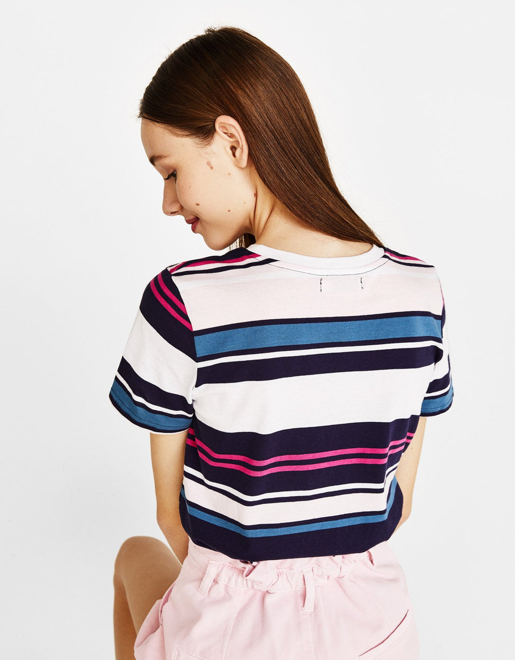 Cotton Off-the-Shoulder Tee