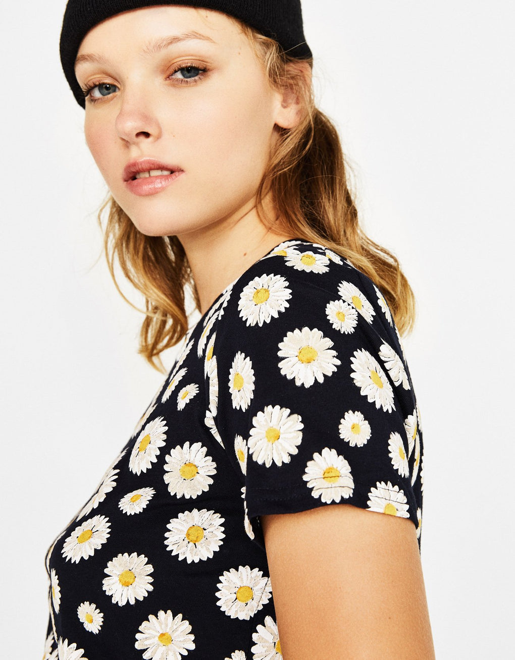 Cotton Off-the-Shoulder Tee